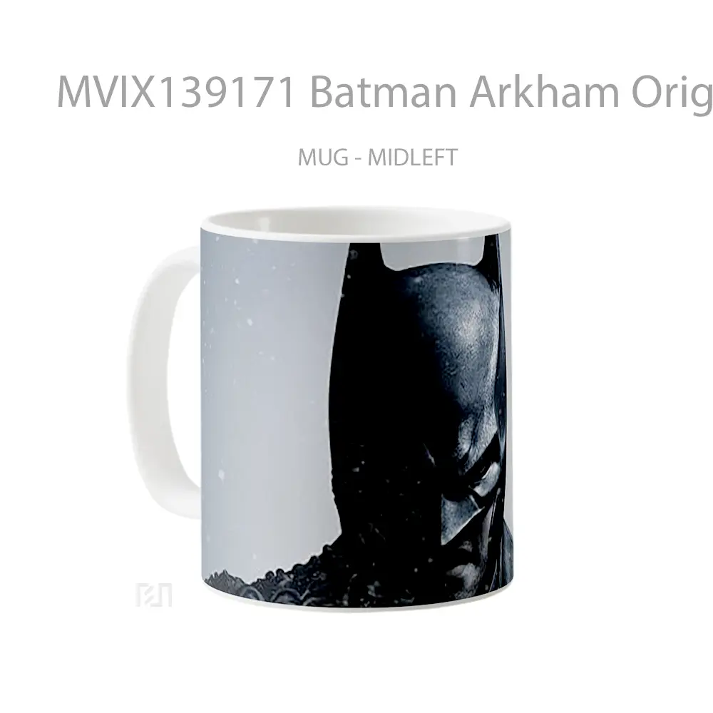 Mug Batman Arkham Origins Game Gelas Superhero - All-side / Desain