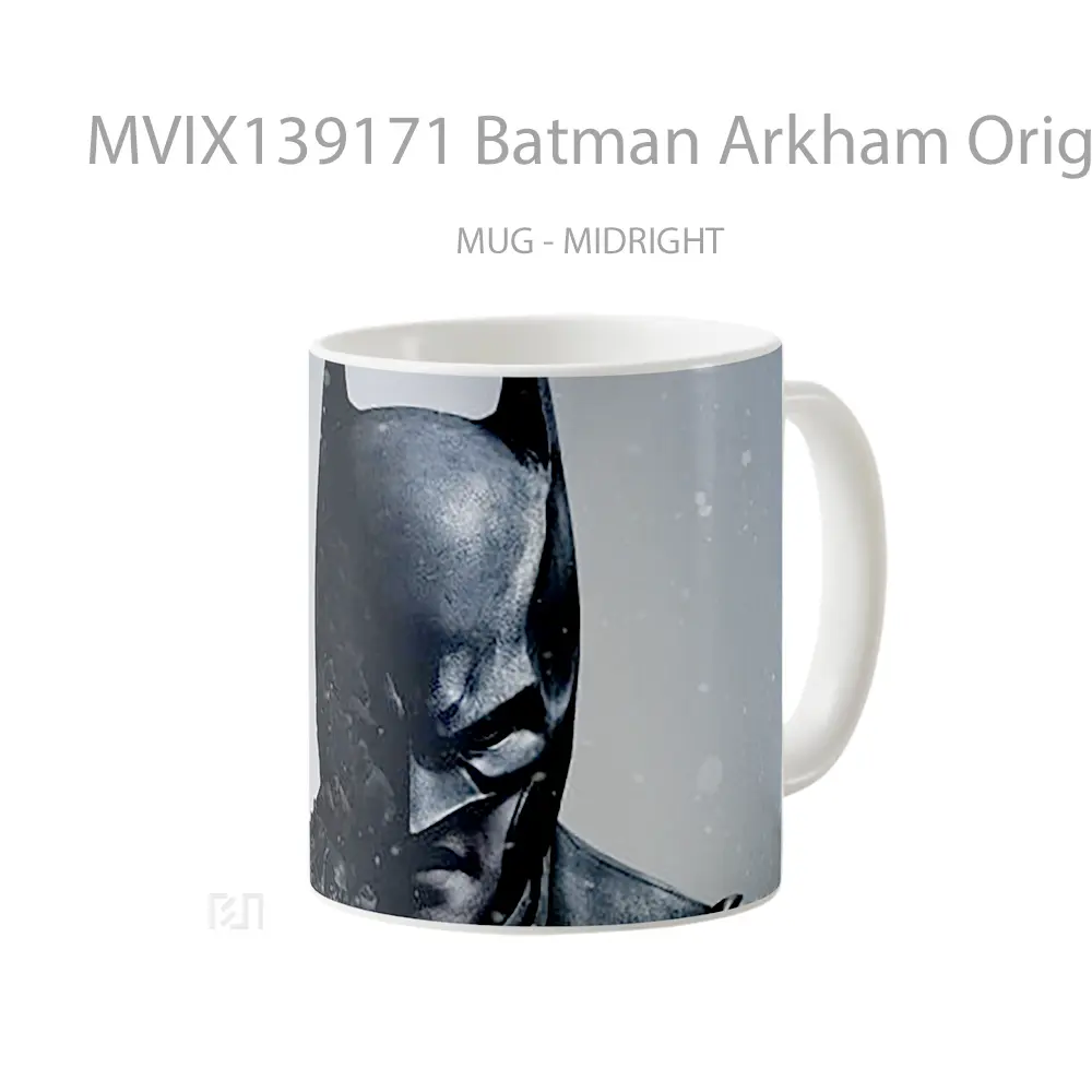Mug Batman Arkham Origins Game Gelas Superhero - All-side / Desain