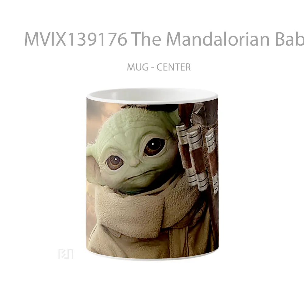 Mug The Mandalorian Baby Yoda Gelas Star Wars