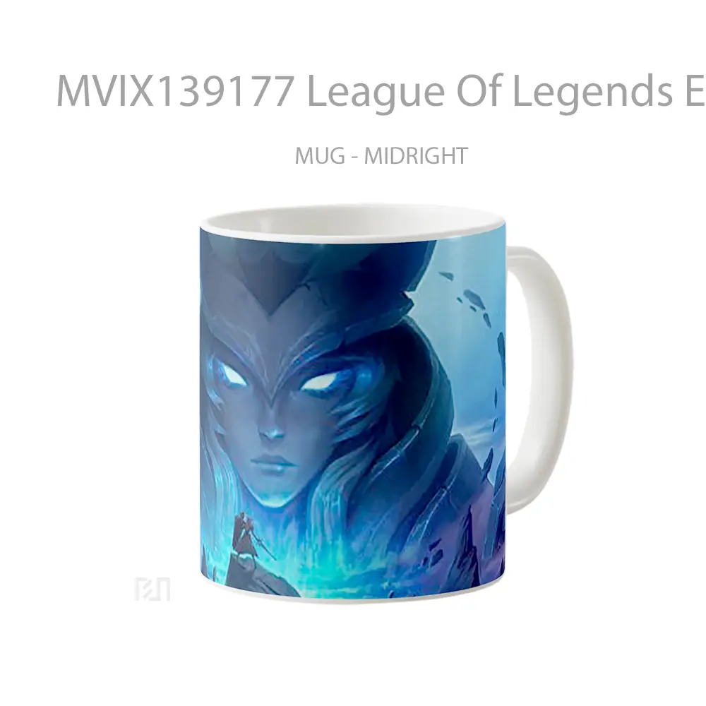 Mug League Of Legends Eternals Key Cangkir Gamer - All-side / Desain