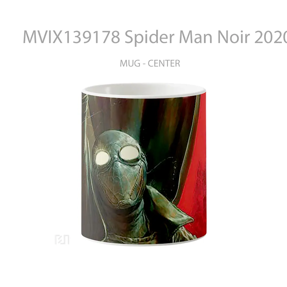 Mug Spider Man Noir 2020 Gelas Superhero