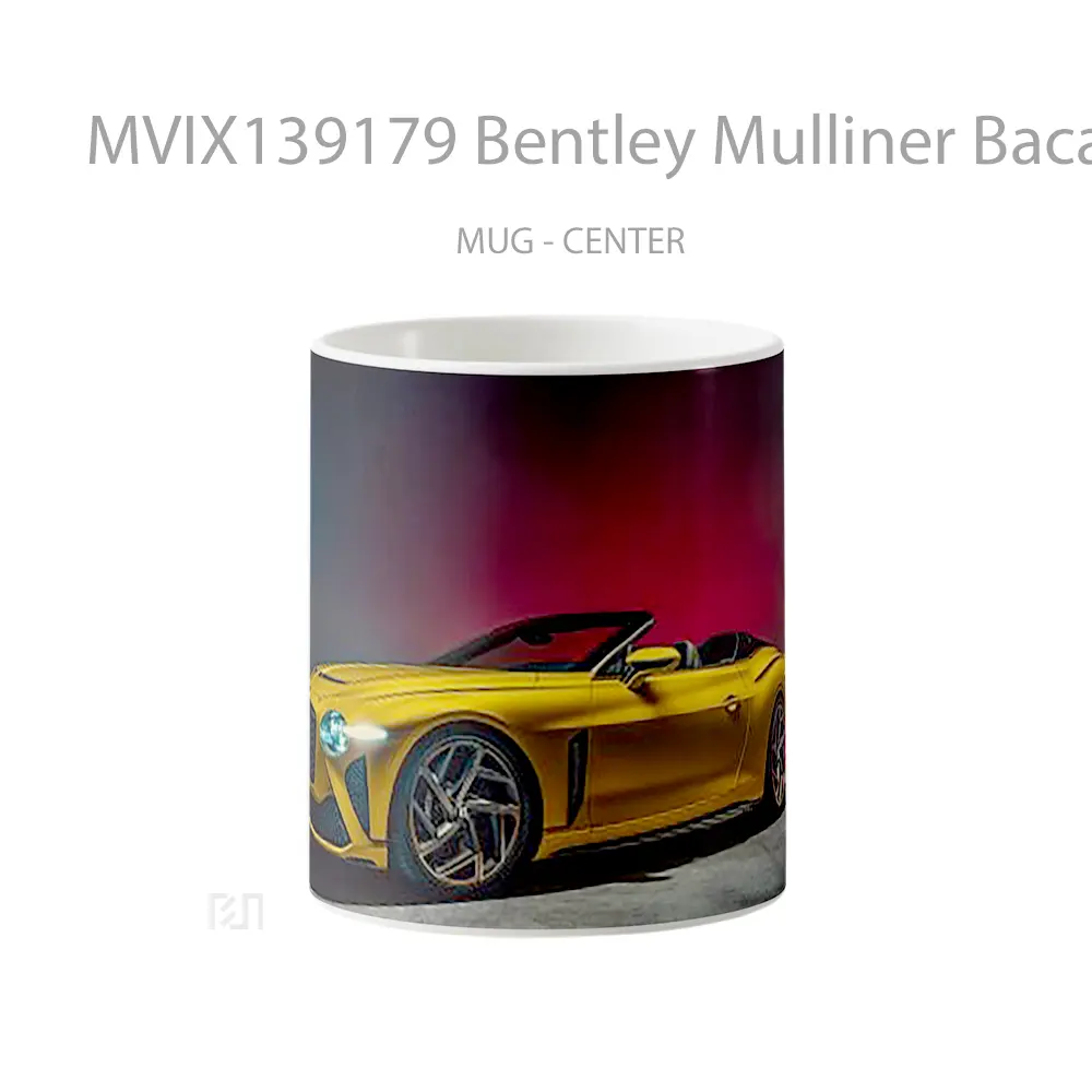 Mug Bentley Mulliner Bacalar Cangkir Mobil