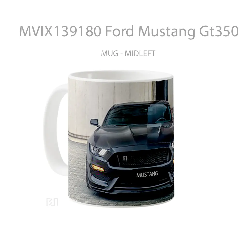 Mug Ford Mustang Gt350 2020 Cangkir Mobil - All-side / Desain