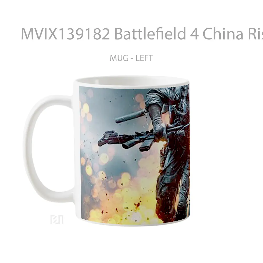 Mug Battlefield 4 China Rising Gelas Keramik Unik - All-side / Desain