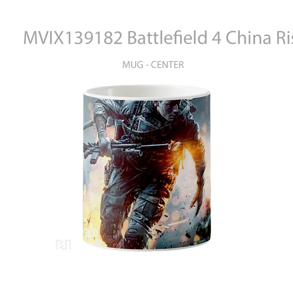 Mug Battlefield 4 China Rising Gelas Keramik Unik