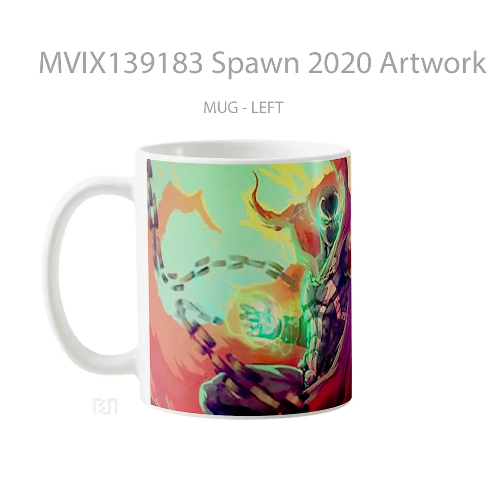 Mug Spawn 2020 Artwork Gelas Seni Modern - All-side / Desain