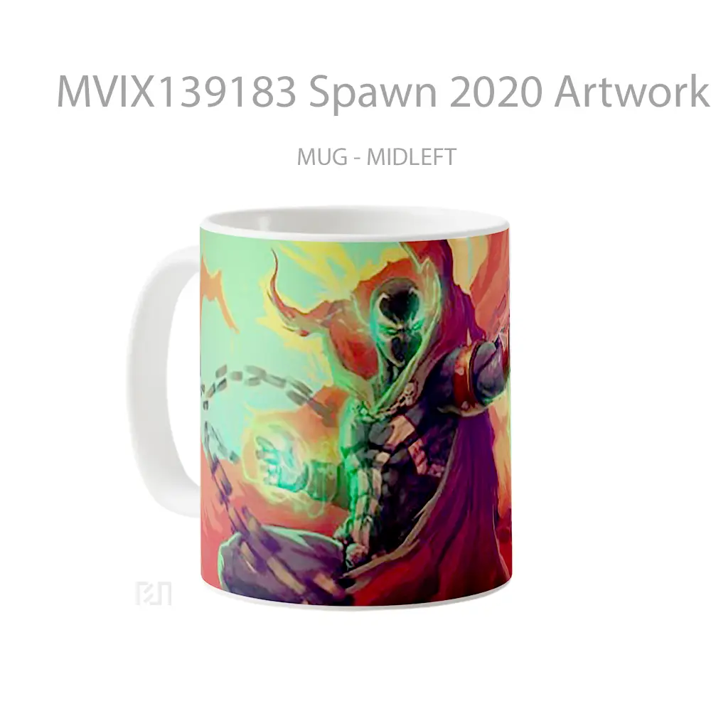 Mug Spawn 2020 Artwork Gelas Seni Modern - All-side / Desain