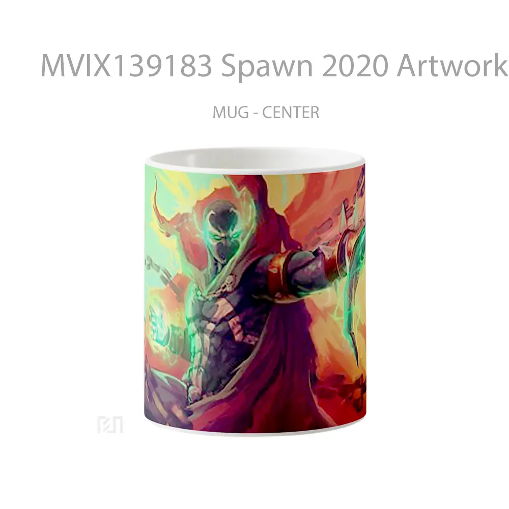 Mug Spawn 2020 Artwork Gelas Seni Modern