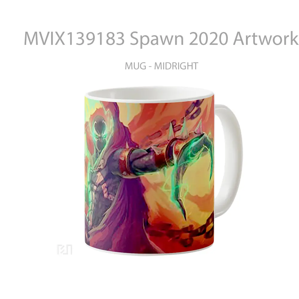 Mug Spawn 2020 Artwork Gelas Seni Modern - All-side / Desain