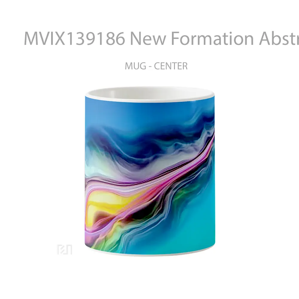 Mug New Formation Abstract Gelas Seni Modern