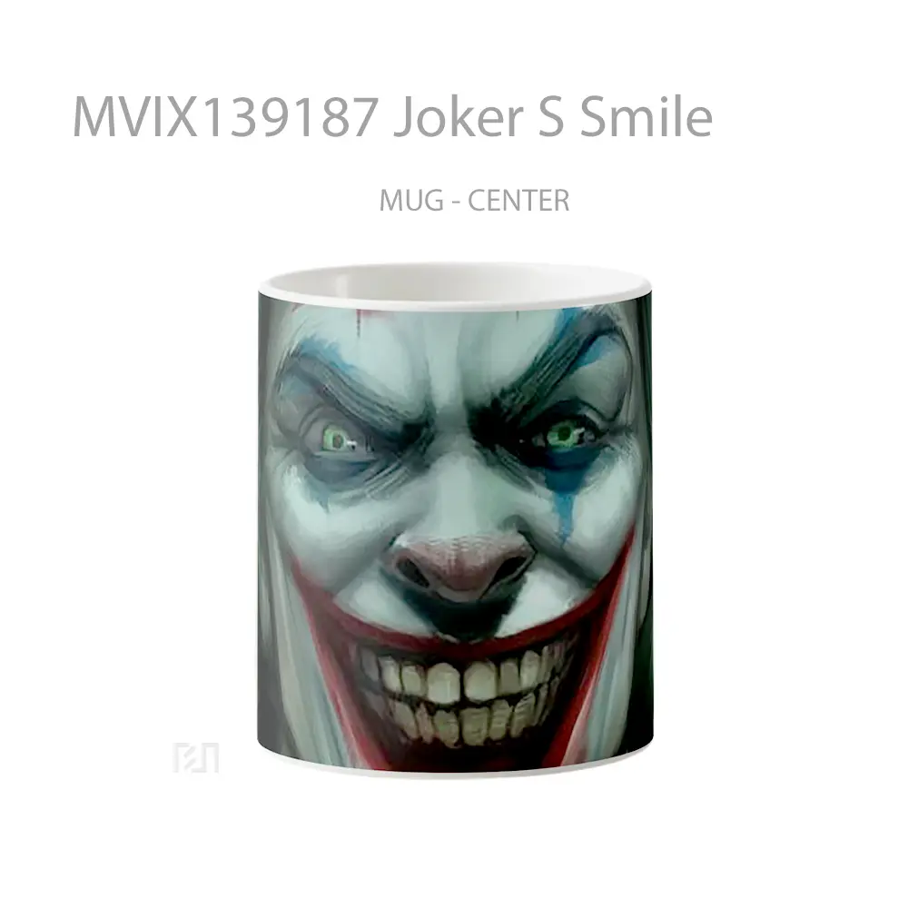 Mug Joker S Smile Gelas Superhero