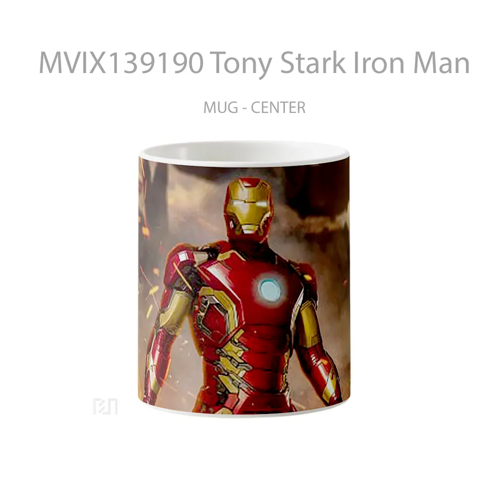 Mug Tony Stark Iron Man Gelas Superhero