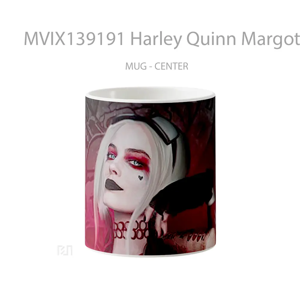 Mug Harley Quinn Margot Robbie Gelas Keramik Unik