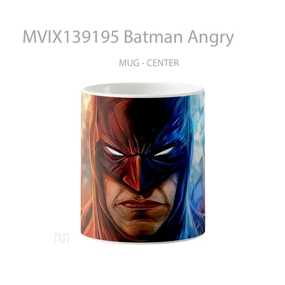 Mug Batman Angry Gelas Superhero