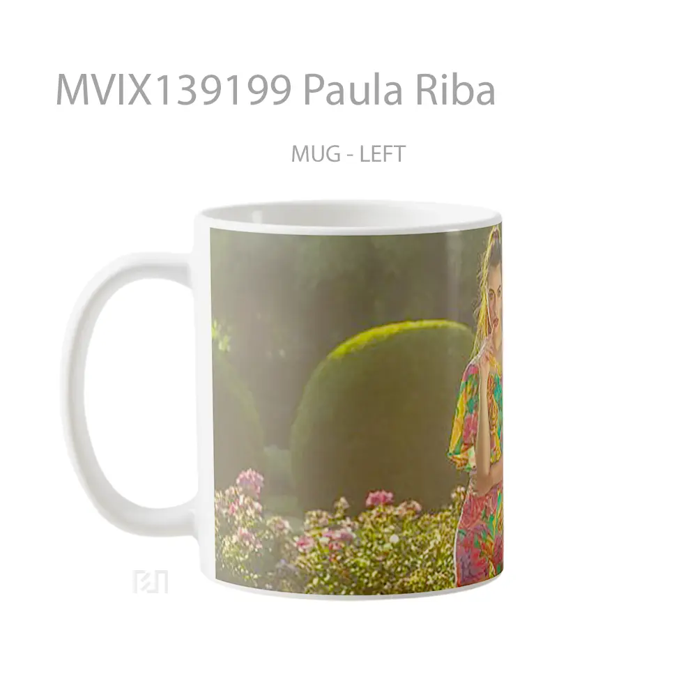Mug Paula Riba Gelas Keramik Unik - All-side / Desain