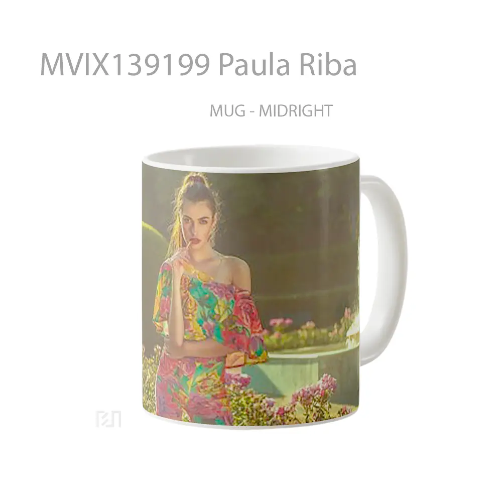 Mug Paula Riba Gelas Keramik Unik - All-side / Desain