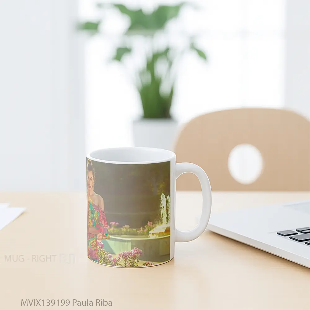 Mug Paula Riba Gelas Keramik Unik - All-side / Desain
