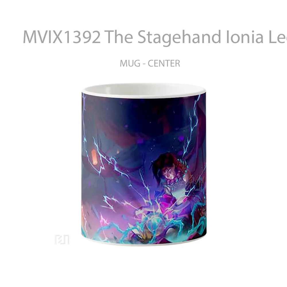 Mug The Stagehand Ionia Legends Of Runeterra Gelas Keramik Unik