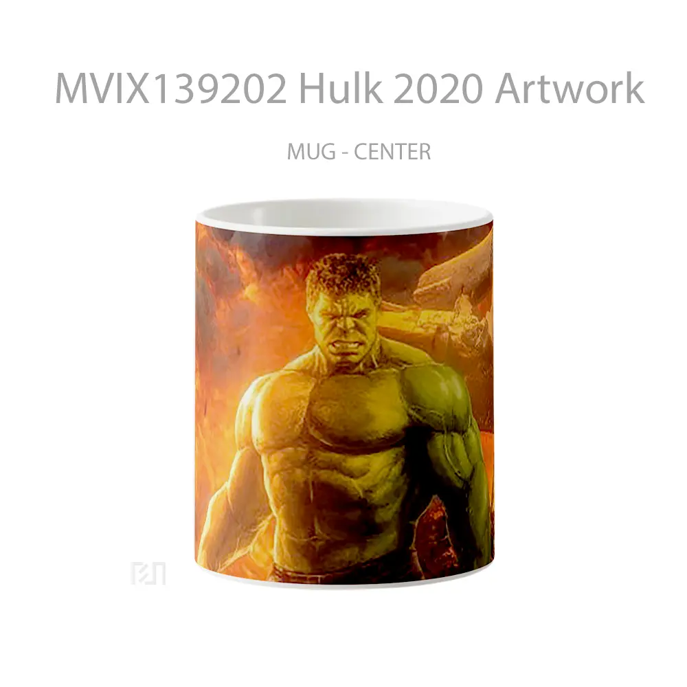 Mug Hulk 2020 Artwork Gelas Superhero