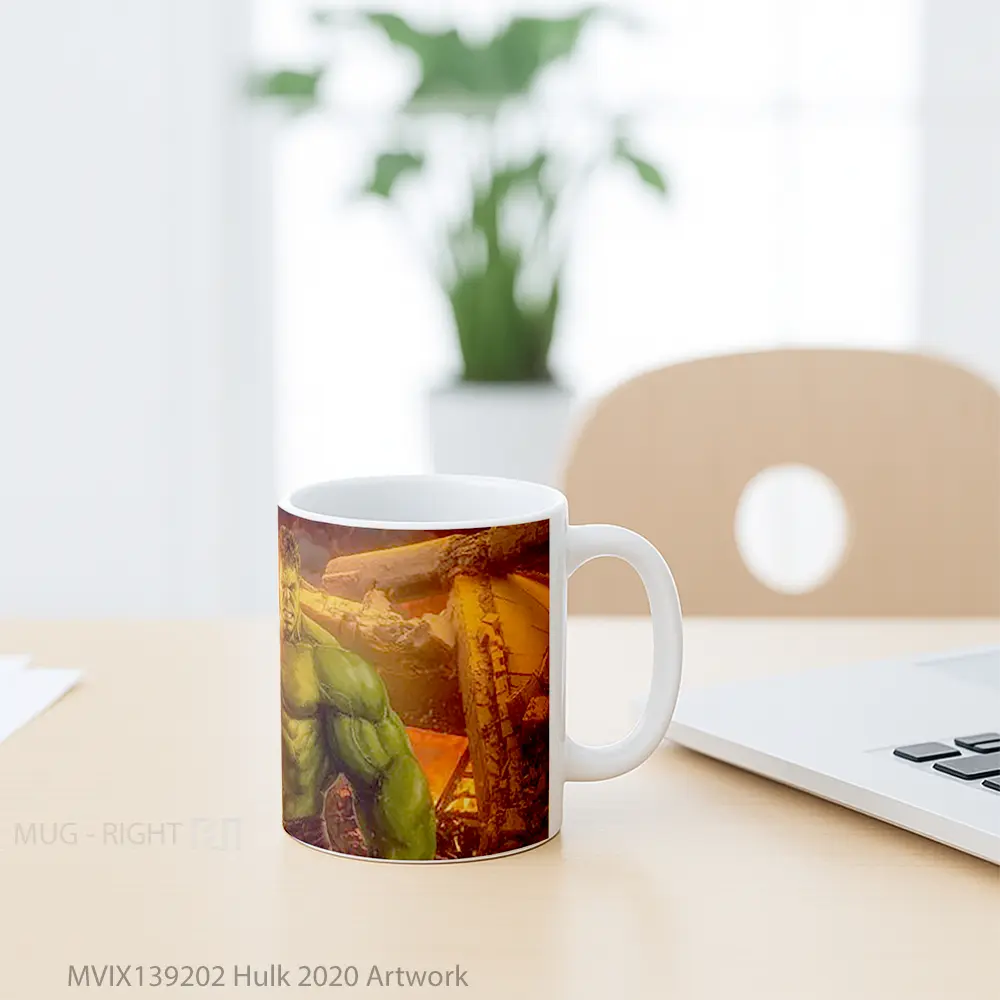 Mug Hulk 2020 Artwork Gelas Superhero - All-side / Desain