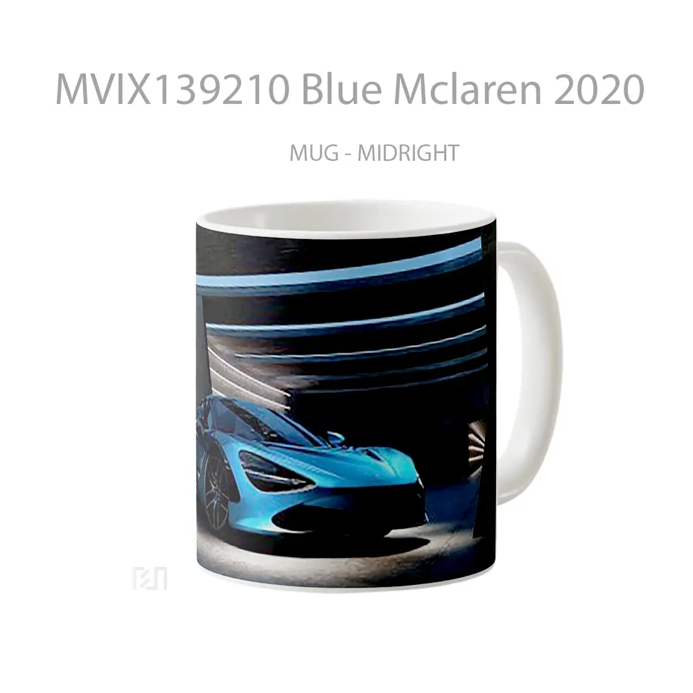 Mug Blue Mclaren 2020 Gelas Keramik Unik - All-side / Desain