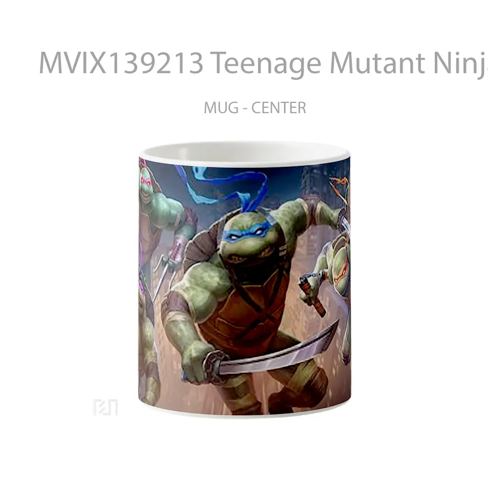 Mug Teenage Mutant Ninja Turtles 2020 Gelas Hewan Lucu