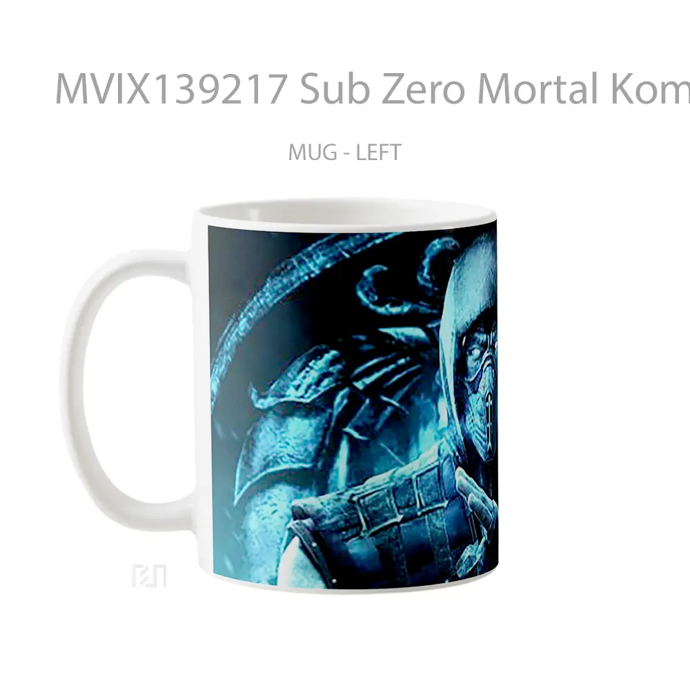 Mug Sub Zero Mortal Kombat 2020 Gelas Keramik Unik - All-side / Desain