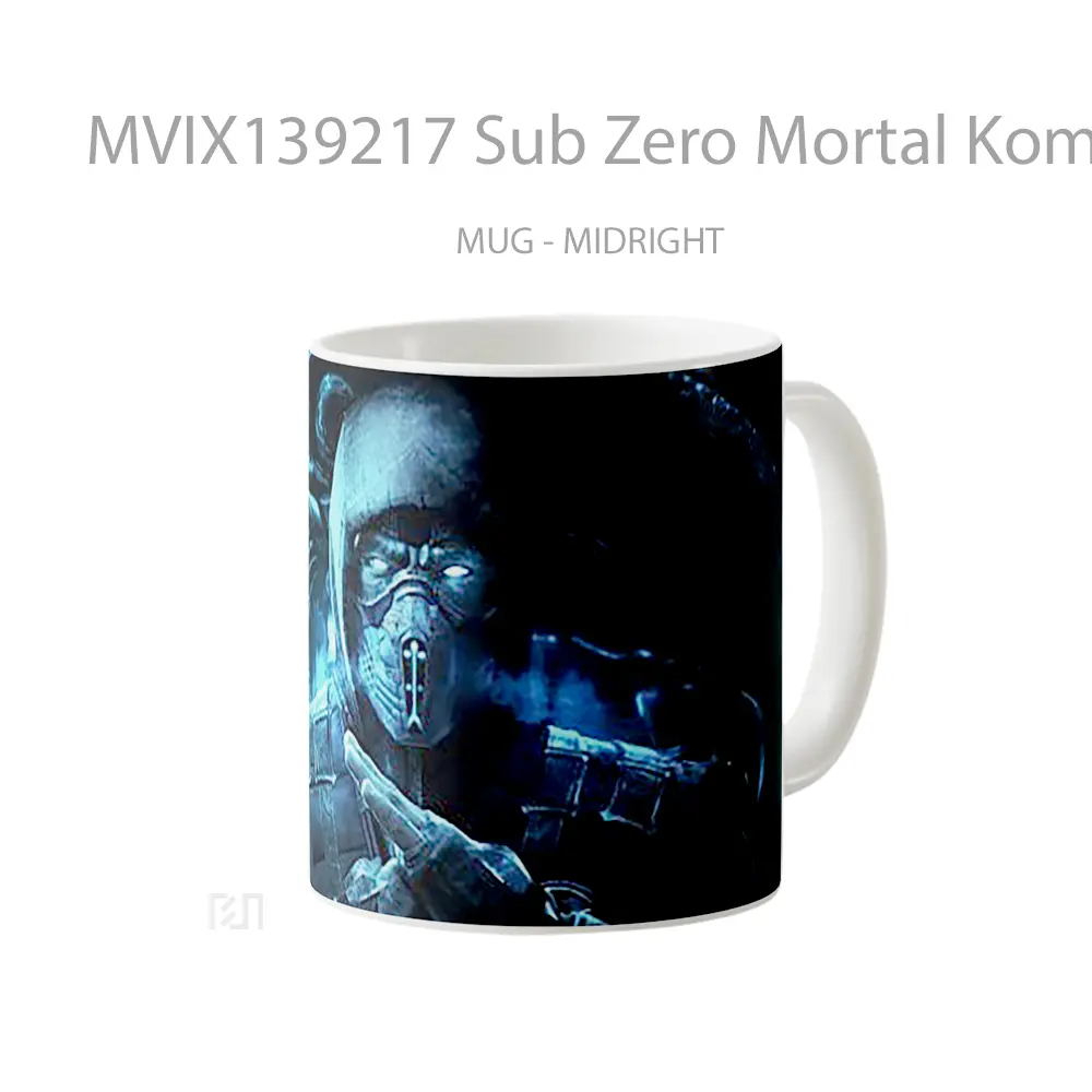 Mug Sub Zero Mortal Kombat 2020 Gelas Keramik Unik - All-side / Desain