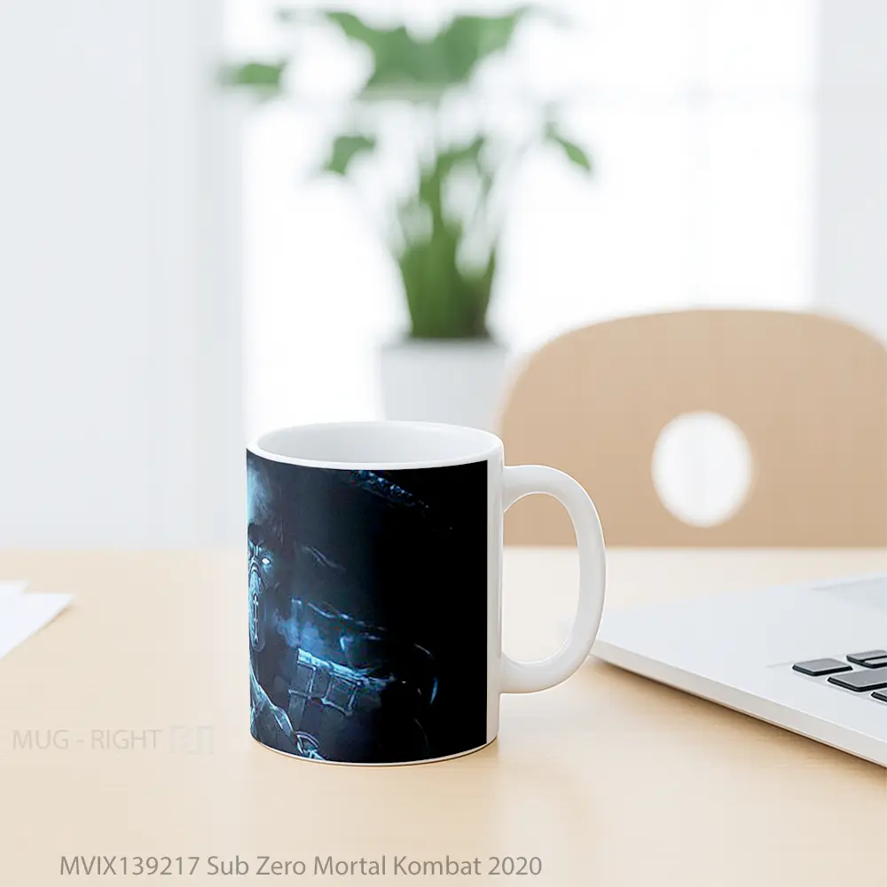 Mug Sub Zero Mortal Kombat 2020 Gelas Keramik Unik - All-side / Desain