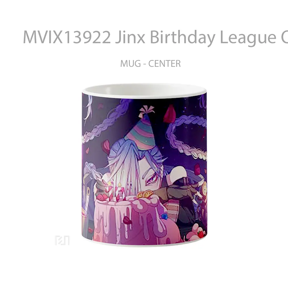 Mug Jinx Birthday League Of Legends Cangkir Gamer