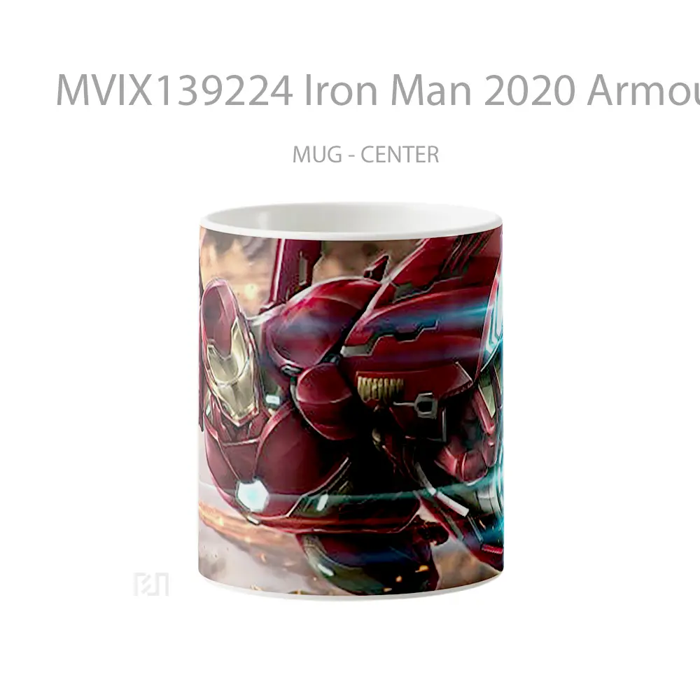 Mug Keramik Premium SNI - Mug Iron Man 2020 Armour Gelas Superhero