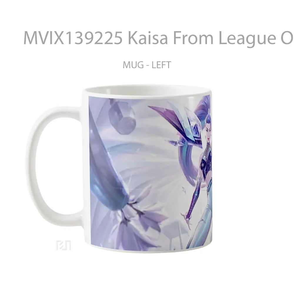 Mug Kaisa From League Of Legends Cangkir Gamer - All-side / Desain