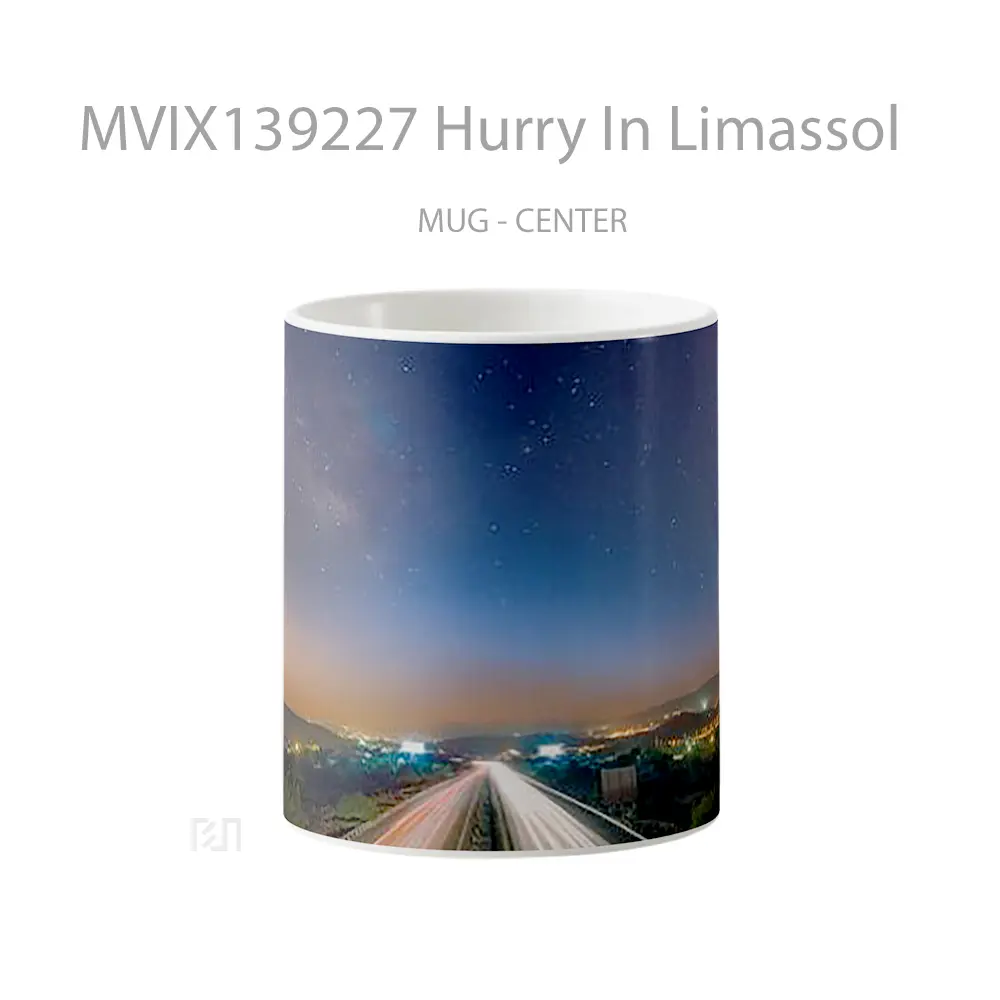 Mug Hurry In Limassol Gelas Keramik Unik