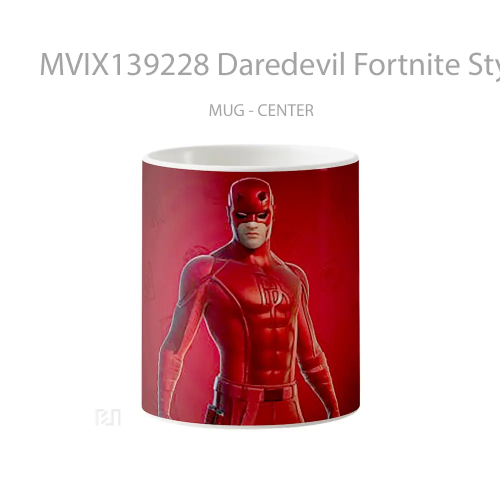 Mug Daredevil Fortnite Style 2020 Gelas Superhero
