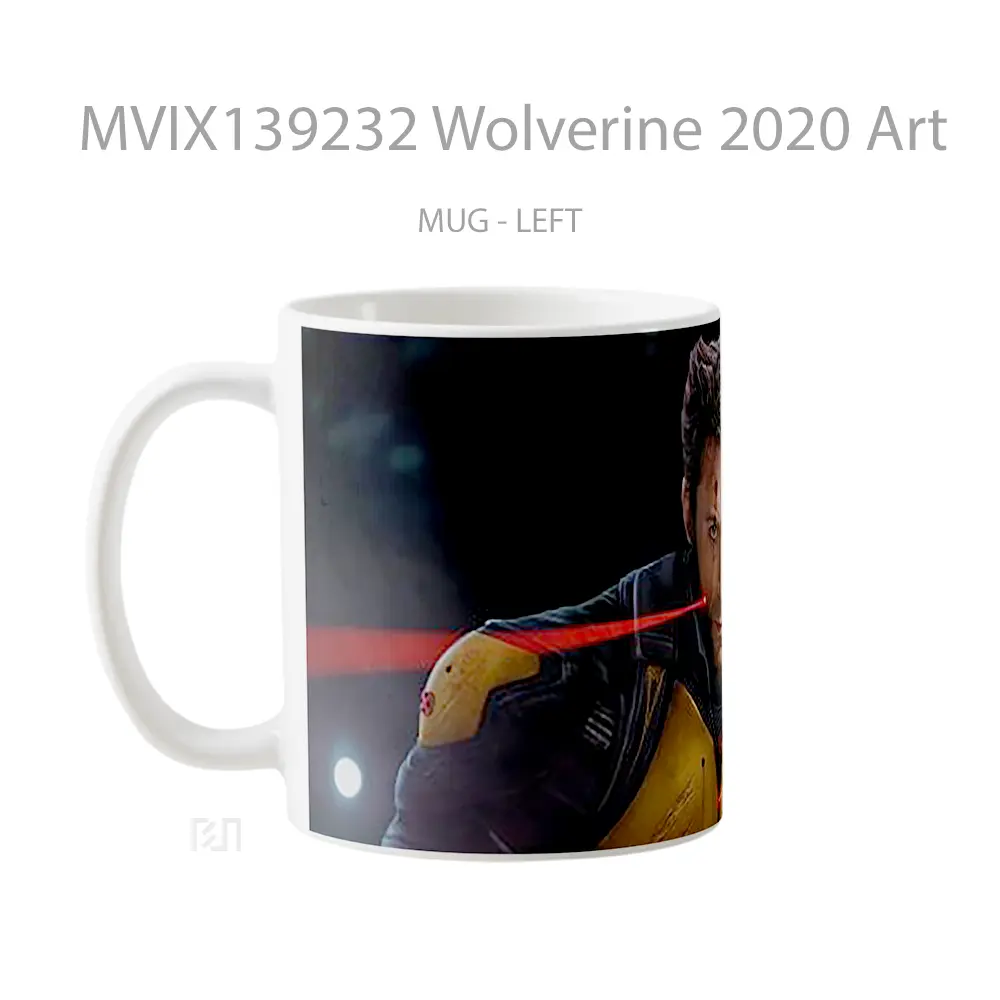 Mug Wolverine 2020 Art Gelas Superhero - All-side / Desain