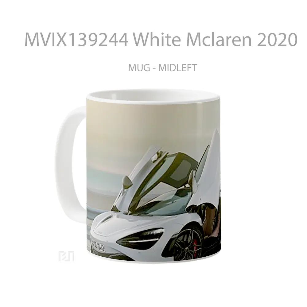 Mug White Mclaren 2020 Gelas Keramik Unik - All-side / Desain
