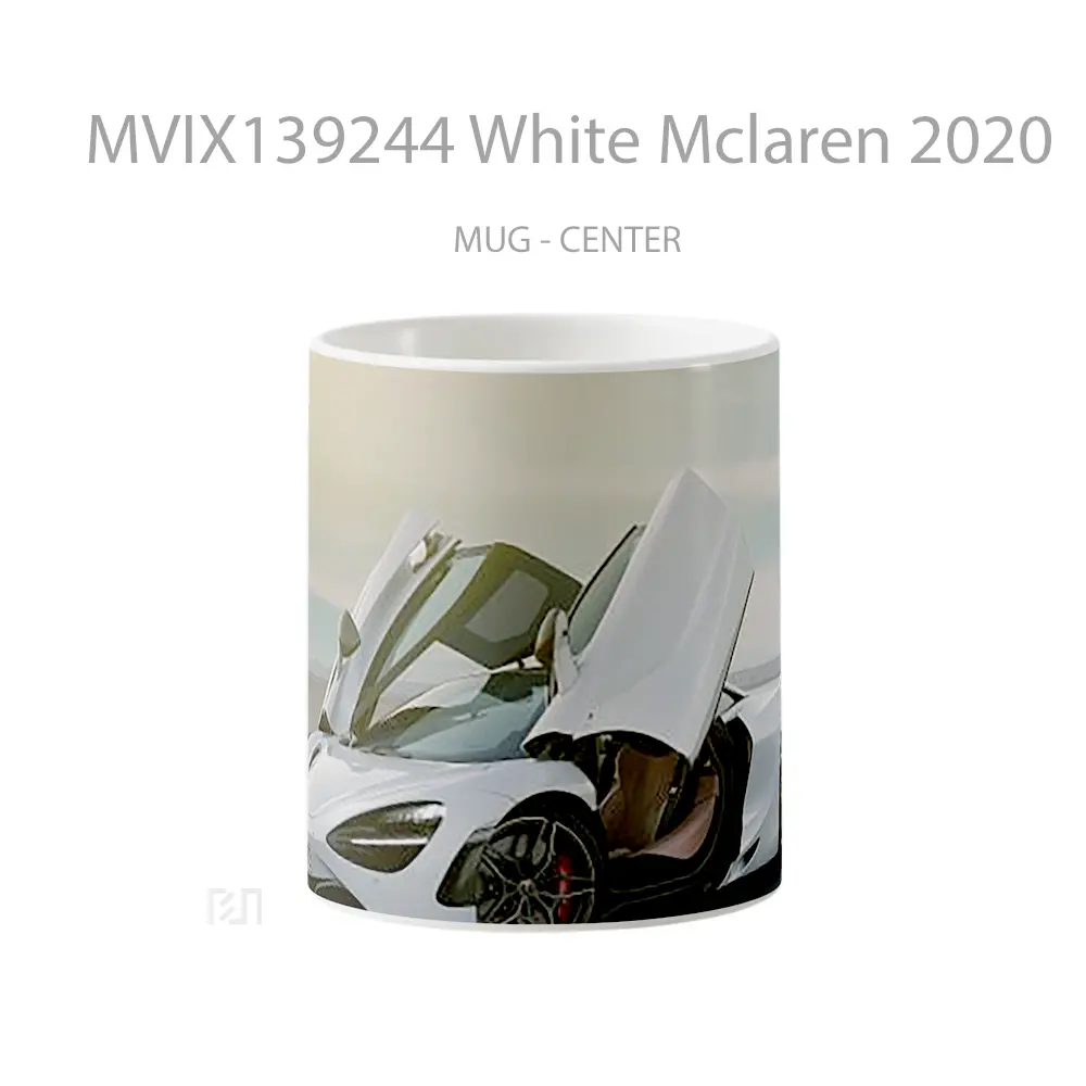 Mug White Mclaren 2020 Gelas Keramik Unik