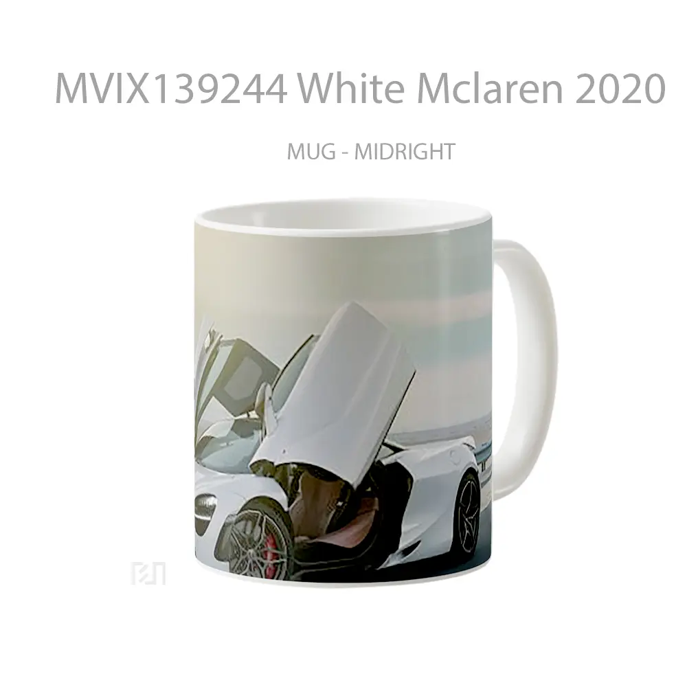 Mug White Mclaren 2020 Gelas Keramik Unik - All-side / Desain
