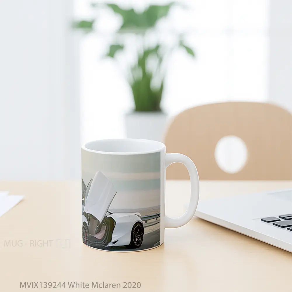 Mug White Mclaren 2020 Gelas Keramik Unik - All-side / Desain