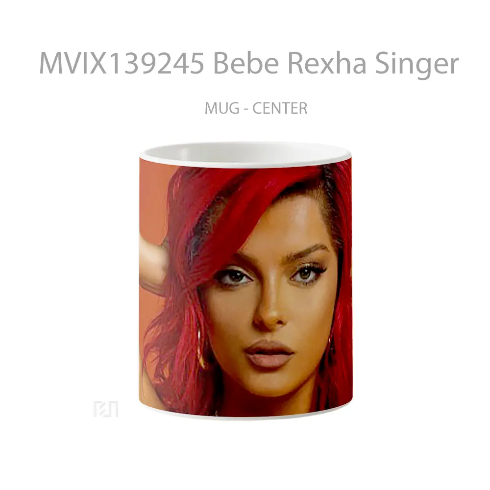 Mug Bebe Rexha Singer Gelas Keramik Unik