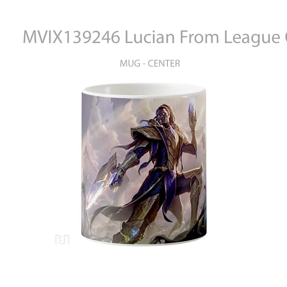 Mug Lucian From League Of Legends Cangkir Gamer