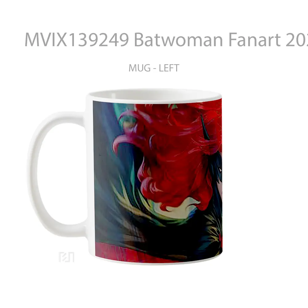 Mug Batwoman Fanart 2020 Gelas Keramik Unik - All-side / Desain