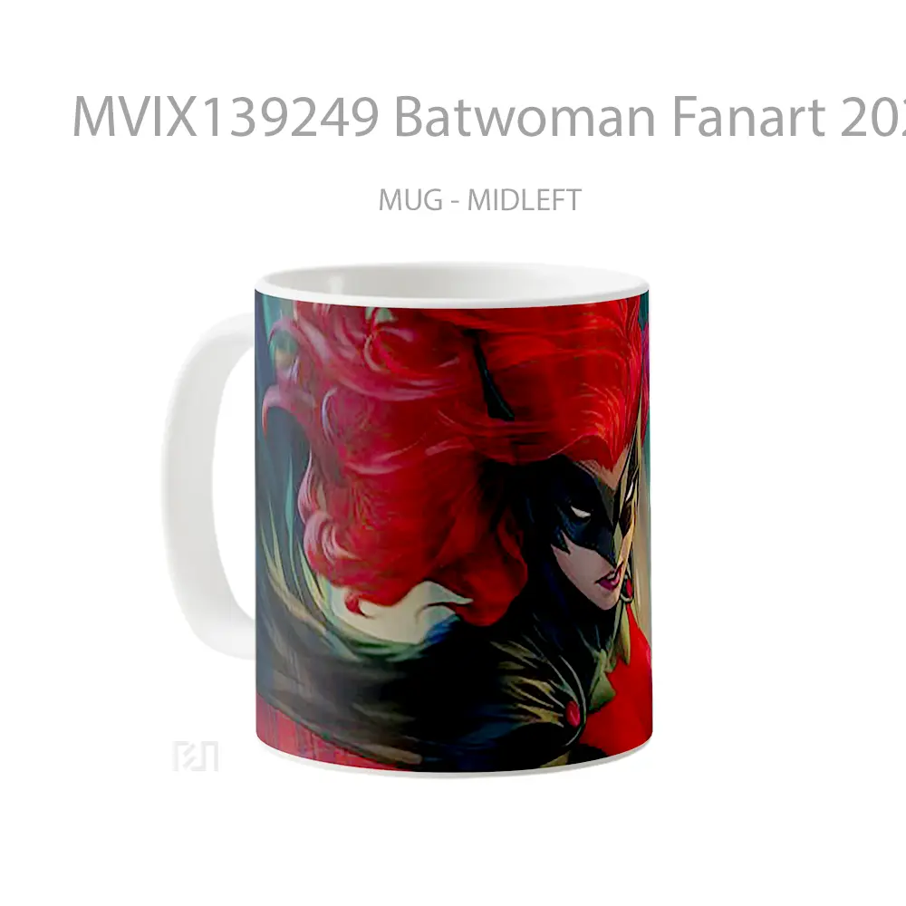 Mug Batwoman Fanart 2020 Gelas Keramik Unik - All-side / Desain