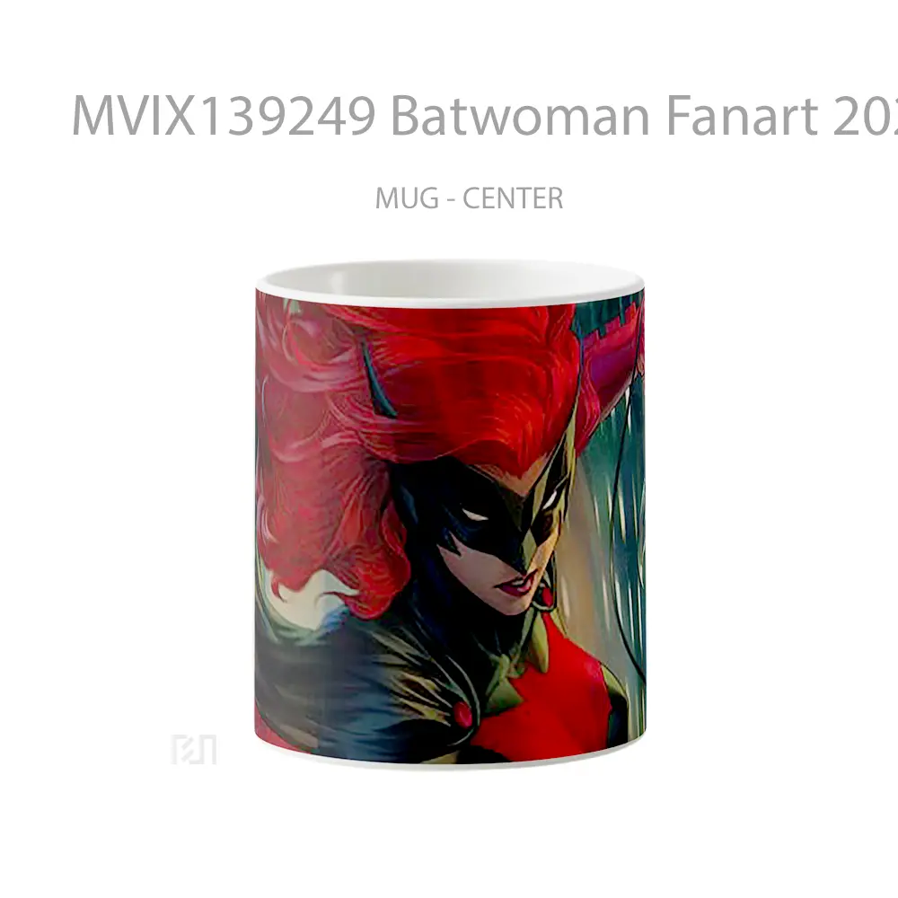 Mug Batwoman Fanart 2020 Gelas Keramik Unik