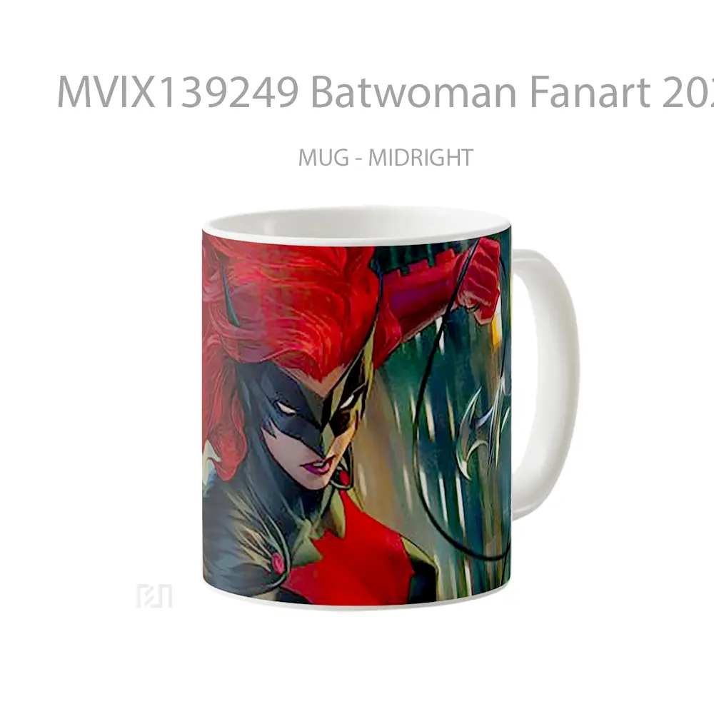 Mug Batwoman Fanart 2020 Gelas Keramik Unik - All-side / Desain