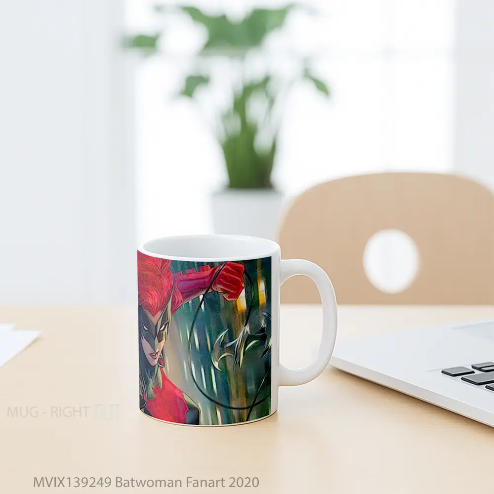 Mug Batwoman Fanart 2020 Gelas Keramik Unik - All-side / Desain