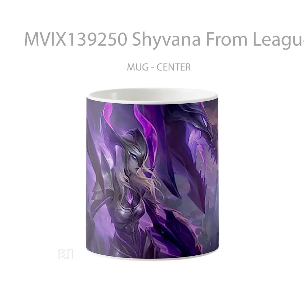 Mug Shyvana From League Of Legends Cangkir Gamer