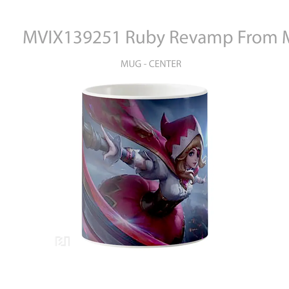 Mug Ruby Revamp From Mobile Legends Gelas Keramik Unik