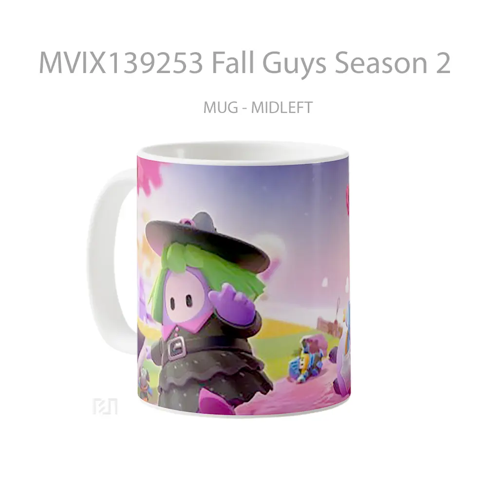 Mug Fall Guys Season 2 Gelas Keramik Unik - All-side / Desain