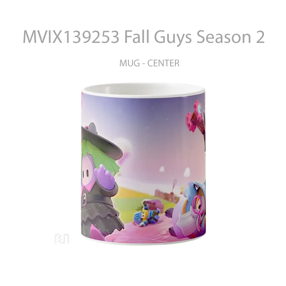 Mug Fall Guys Season 2 Gelas Keramik Unik